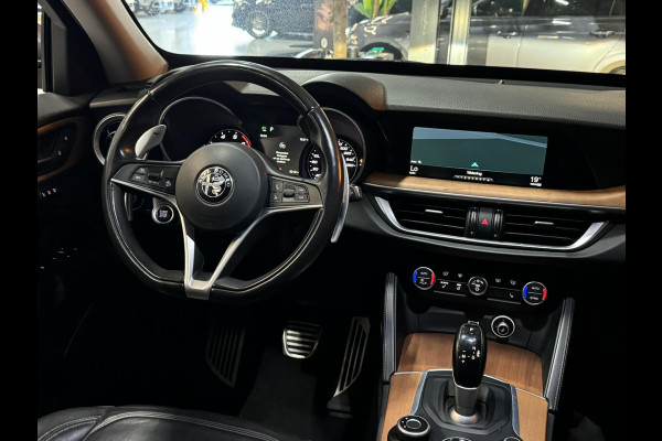 Alfa Romeo Stelvio 2.0 Turbo First Edition Garantie Memory StuurVW StoelVW Camera Elek Achterklep Leder Cruise Clima Navi Rijklaar