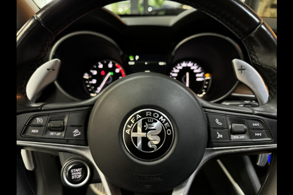 Alfa Romeo Stelvio 2.0 Turbo First Edition Garantie Memory StuurVW StoelVW Camera Elek Achterklep Leder Cruise Clima Navi Rijklaar