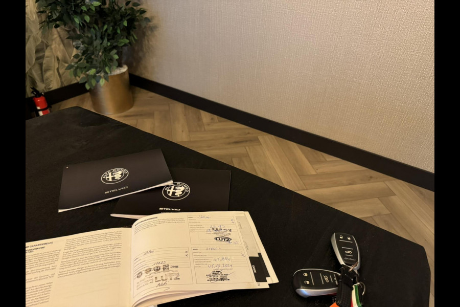 Alfa Romeo Stelvio 2.0 Turbo First Edition Garantie Memory StuurVW StoelVW Camera Elek Achterklep Leder Cruise Clima Navi Rijklaar