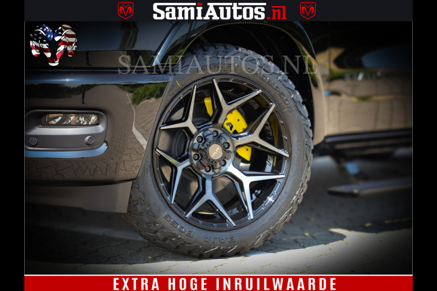 Dodge Ram 1500 Limited Night High Output 540HP 706Nm | Massage + Full Option | De Meest Luxe en Volle Pick-Up in zijn Klasse | Comfortabele Dubbele Cabine met Royale 5 Zitplaatsen | BPM vrij | Nu Leverbaar uit Voorraad | Voorraad Nr 2356 - 0990