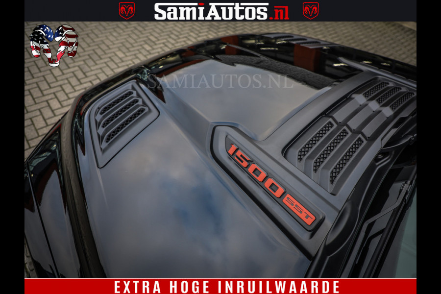 Dodge Ram 1500 Night Premium | Full Option | De Meest Luxe Pick-Up in zijn Klasse | Comfortabele Dubbele Cabine met Royale 5 Zitplaatsen | BPM vrij | Nu Leverbaar uit Voorraad | Voorraad Nr 2282 - 3332