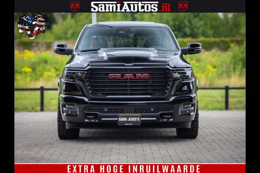 Dodge Ram 1500 Night Premium | Full Option | De Meest Luxe Pick-Up in zijn Klasse | Comfortabele Dubbele Cabine met Royale 5 Zitplaatsen | BPM vrij | Nu Leverbaar uit Voorraad | Voorraad Nr 2282 - 3332