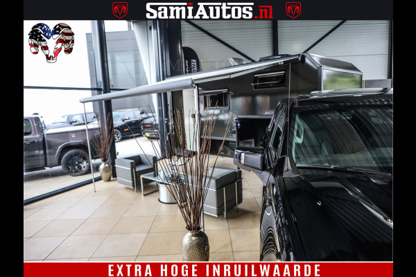 Dodge Ram 1500 €15000,- VOORDEEL | CAMPER / AFZET UNIT | SHOWROOM MODEL | 4 PERSOONS | AIRCO | ZONNEPANEEL | VERWARMING | DOUCHE | WC | LUIFEL | 4 SLAAP PLAATSEN | Let Op: Investeer in deze unieke afzetunit camper en verdien direct!