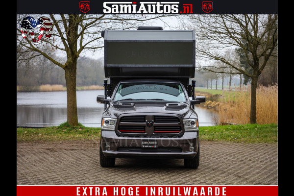 Dodge Ram 1500 €15000,- VOORDEEL | CAMPER / AFZET UNIT | SHOWROOM MODEL | 4 PERSOONS | AIRCO | ZONNEPANEEL | VERWARMING | DOUCHE | WC | LUIFEL | 4 SLAAP PLAATSEN | Let Op: Investeer in deze unieke afzetunit camper en verdien direct!