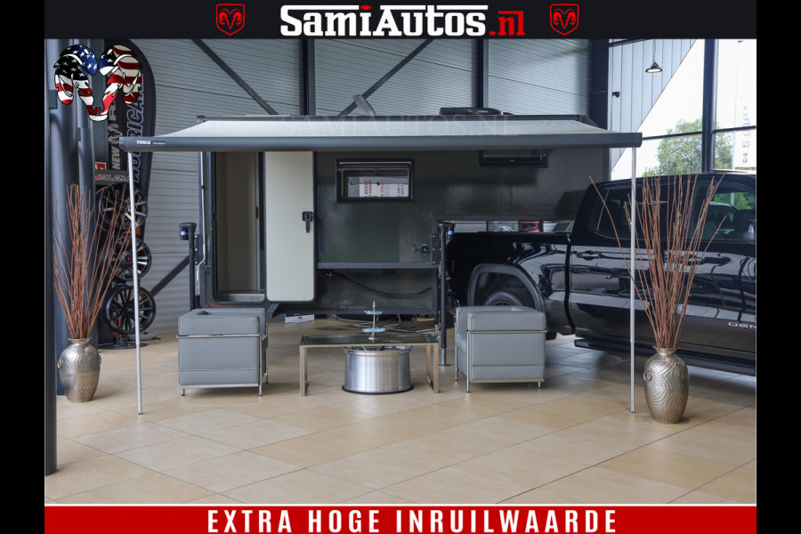 Dodge Ram 1500 €15000,- VOORDEEL | CAMPER / AFZET UNIT | SHOWROOM MODEL | 4 PERSOONS | AIRCO | ZONNEPANEEL | VERWARMING | DOUCHE | WC | LUIFEL | 4 SLAAP PLAATSEN | Let Op: Investeer in deze unieke afzetunit camper en verdien direct!