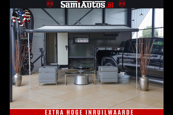 Dodge Ram 1500 €15000,- VOORDEEL | CAMPER / AFZET UNIT | SHOWROOM MODEL | 4 PERSOONS | AIRCO | ZONNEPANEEL | VERWARMING | DOUCHE | WC | LUIFEL | 4 SLAAP PLAATSEN | Let Op: Investeer in deze unieke afzetunit camper en verdien direct!