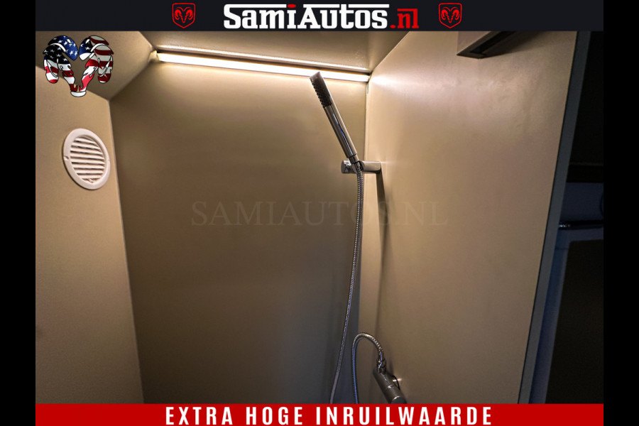 Dodge Ram 1500 €15000,- VOORDEEL | CAMPER / AFZET UNIT | SHOWROOM MODEL | 4 PERSOONS | AIRCO | ZONNEPANEEL | VERWARMING | DOUCHE | WC | LUIFEL | 4 SLAAP PLAATSEN | Let Op: Investeer in deze unieke afzetunit camper en verdien direct!