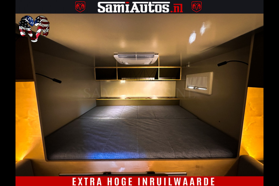 Dodge Ram 1500 €15000,- VOORDEEL | CAMPER / AFZET UNIT | SHOWROOM MODEL | 4 PERSOONS | AIRCO | ZONNEPANEEL | VERWARMING | DOUCHE | WC | LUIFEL | 4 SLAAP PLAATSEN | Let Op: Investeer in deze unieke afzetunit camper en verdien direct!