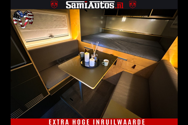 Dodge Ram 1500 €15000,- VOORDEEL | CAMPER / AFZET UNIT | SHOWROOM MODEL | 4 PERSOONS | AIRCO | ZONNEPANEEL | VERWARMING | DOUCHE | WC | LUIFEL | 4 SLAAP PLAATSEN | Let Op: Investeer in deze unieke afzetunit camper en verdien direct!