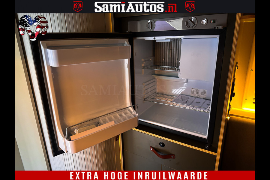 Dodge Ram 1500 €15000,- VOORDEEL | CAMPER / AFZET UNIT | SHOWROOM MODEL | 4 PERSOONS | AIRCO | ZONNEPANEEL | VERWARMING | DOUCHE | WC | LUIFEL | 4 SLAAP PLAATSEN | Let Op: Investeer in deze unieke afzetunit camper en verdien direct!