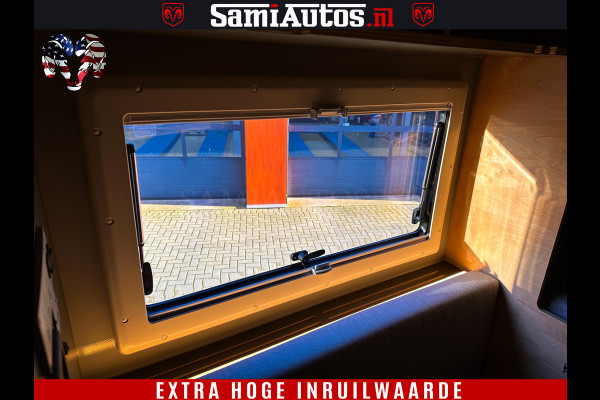 Dodge Ram 1500 €15000,- VOORDEEL | CAMPER / AFZET UNIT | SHOWROOM MODEL | 4 PERSOONS | AIRCO | ZONNEPANEEL | VERWARMING | DOUCHE | WC | LUIFEL | 4 SLAAP PLAATSEN | Let Op: Investeer in deze unieke afzetunit camper en verdien direct!