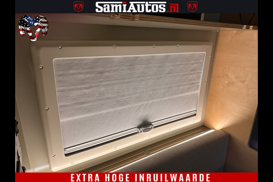 Dodge Ram 1500 €15000,- VOORDEEL | CAMPER / AFZET UNIT | SHOWROOM MODEL | 4 PERSOONS | AIRCO | ZONNEPANEEL | VERWARMING | DOUCHE | WC | LUIFEL | 4 SLAAP PLAATSEN | Let Op: Investeer in deze unieke afzetunit camper en verdien direct!