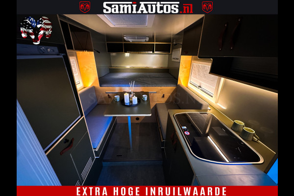 Dodge Ram 1500 €15000,- VOORDEEL | CAMPER / AFZET UNIT | SHOWROOM MODEL | 4 PERSOONS | AIRCO | ZONNEPANEEL | VERWARMING | DOUCHE | WC | LUIFEL | 4 SLAAP PLAATSEN | Let Op: Investeer in deze unieke afzetunit camper en verdien direct!