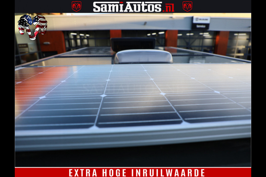 Dodge Ram 1500 €15000,- VOORDEEL | CAMPER / AFZET UNIT | SHOWROOM MODEL | 4 PERSOONS | AIRCO | ZONNEPANEEL | VERWARMING | DOUCHE | WC | LUIFEL | 4 SLAAP PLAATSEN | Let Op: Investeer in deze unieke afzetunit camper en verdien direct!