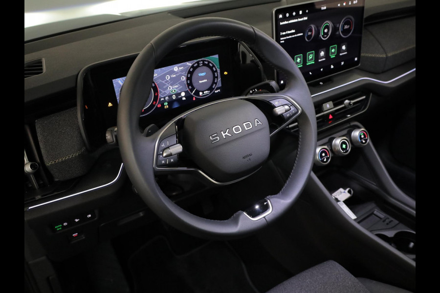 Škoda Kodiaq 1.5 TSI MHEV Business Edition 7p. 150 pk Automaat (DSG) | Verlengde garantie | Navigatie | Panoramadak | Trekhaak (wegklapbaar) | Parkeersensoren | Achteruitrijcamera | Matrix LED koplampen |