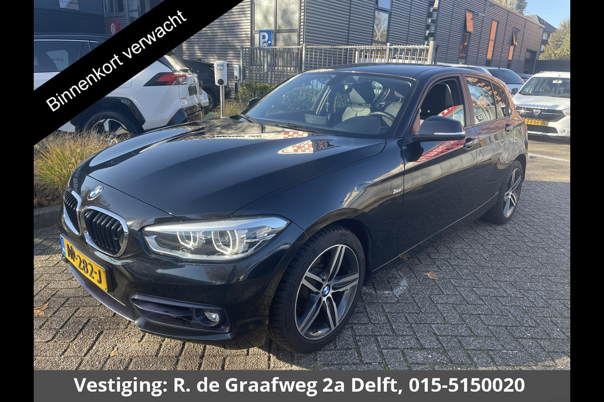 BMW 1-serie 118d High Executive Automaat | Navigatie | Leder | Stoelverwarming |