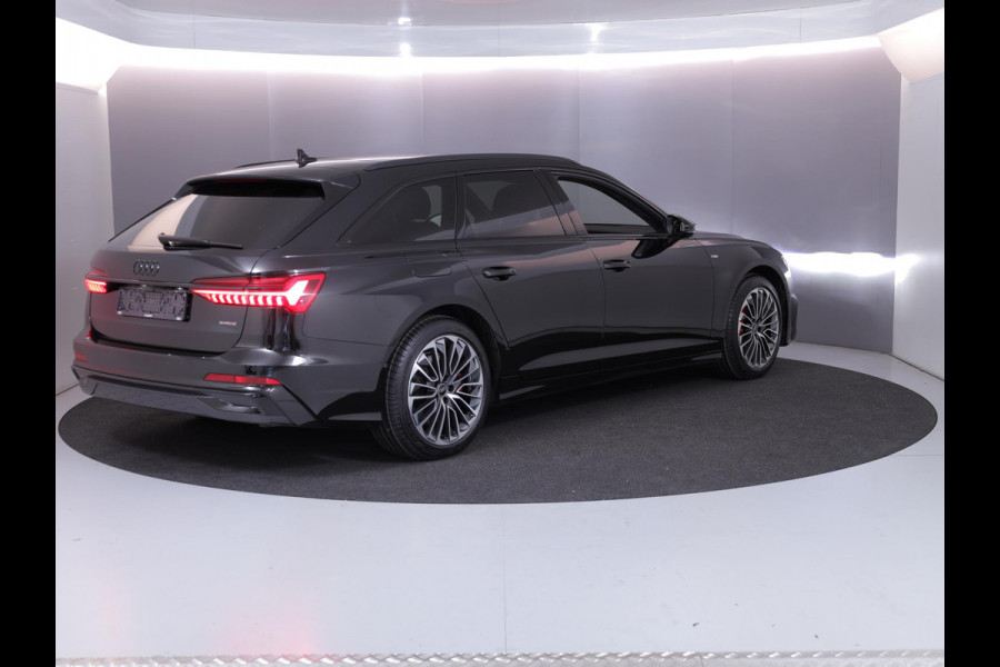 Audi A6 Avant 55 TFSI e quattro S edition 367pk | Panoramadak | Head up Display | Wegklapbare trekhaak | Adaptieve cruise controle | Parkeercamera