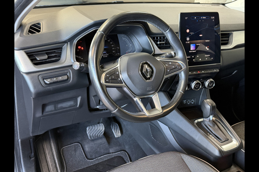 Renault Captur 1.3 TCe AUT 130 Intens | Groot Navi | Carplay | 17" | Stoelverwarming | Camera | PDC V+A | Keyless | 100% Renault onderhouden!