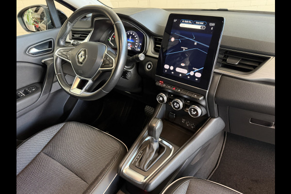Renault Captur 1.3 TCe AUT 130 Intens | Groot Navi | Carplay | 17" | Stoelverwarming | Camera | PDC V+A | Keyless | 100% Renault onderhouden!