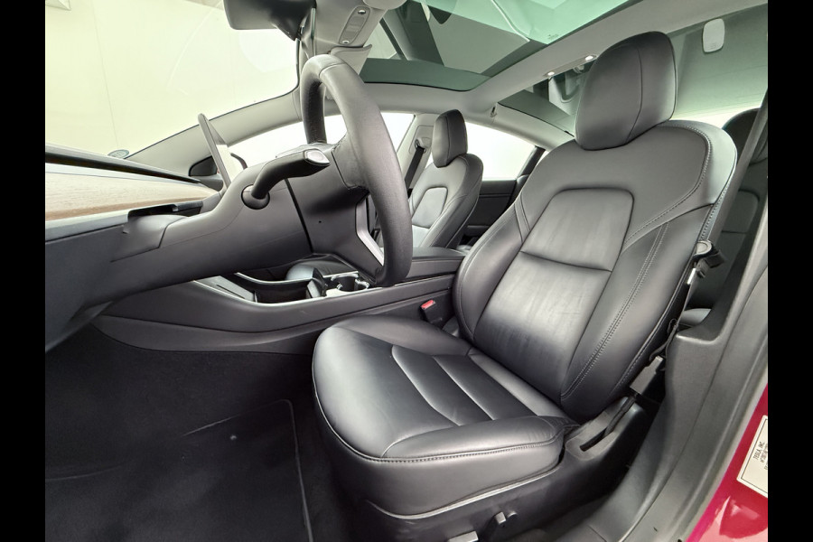 Tesla Model 3 Long Range AWD 75kWh 463PK Lmv FSD-3 Computer 18"Lm  Premium Audio AutoPilot Panoramadak Camera's Leer Adaptive-Cruise-Control+S 4WD Stoel en achterbank verwarming Elektr.Stoelen+Memory+Easy-Entry WiFi Origineel Nederlandse Auto Garantie op Accu/Motor tot 28-09-2028/192.000km