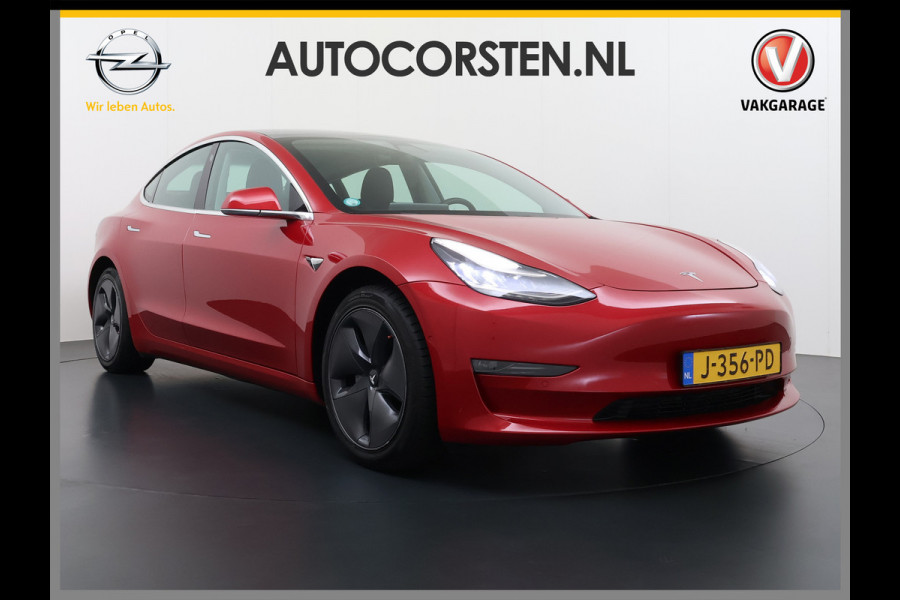 Tesla Model 3 Long Range AWD 75kWh 463PK Lmv FSD-3 Computer 18"Lm  Premium Audio AutoPilot Panoramadak Camera's Leer Adaptive-Cruise-Control+S 4WD Stoel en achterbank verwarming Elektr.Stoelen+Memory+Easy-Entry WiFi Origineel Nederlandse Auto Garantie op Accu/Motor tot 28-09-2028/192.000km
