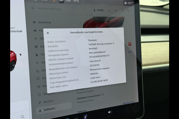 Tesla Model 3 Long Range AWD 75kWh 463PK Lmv FSD-3 Computer 18"Lm  Premium Audio AutoPilot Panoramadak Camera's Leer Adaptive-Cruise-Control+S 4WD Stoel en achterbank verwarming Elektr.Stoelen+Memory+Easy-Entry WiFi Origineel Nederlandse Auto Garantie op Accu/Motor tot 28-09-2028/192.000km