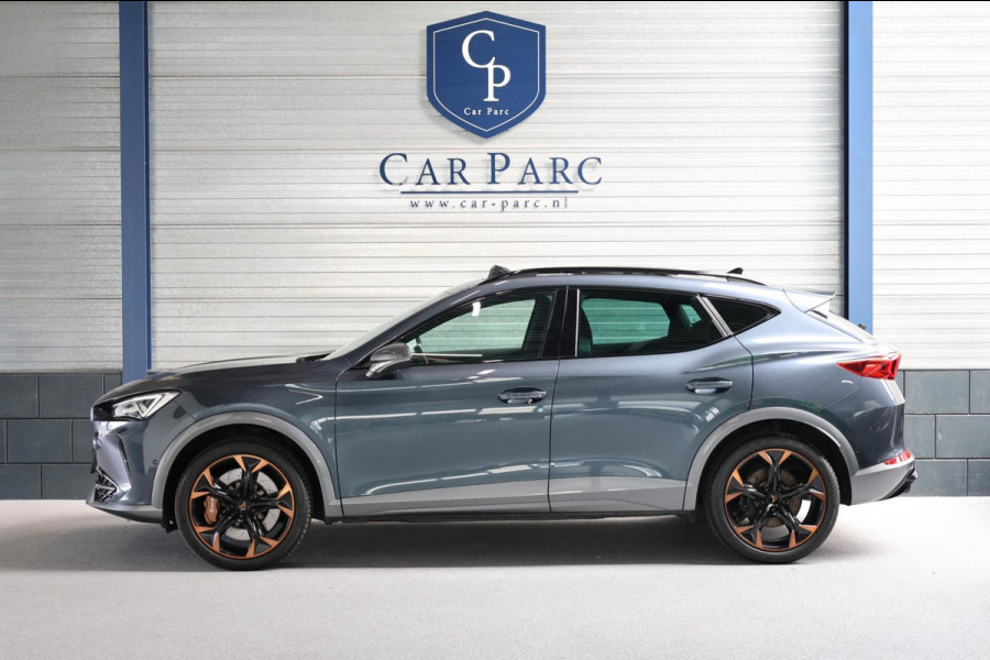 CUPRA Formentor 2.0 TSI 4DRIVE 310+PK LED/BREMBO/VIRTUAL/SFEER/PANO/HALF LEER+S.VERWARMING/19"/KEYLESS/CAM/ACC/ECC/12 MND GARANTIE