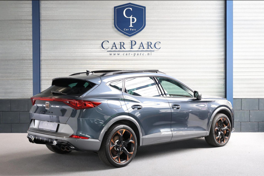CUPRA Formentor 2.0 TSI 4DRIVE 310+PK LED/BREMBO/VIRTUAL/SFEER/PANO/HALF LEER+S.VERWARMING/19"/KEYLESS/CAM/ACC/ECC/12 MND GARANTIE