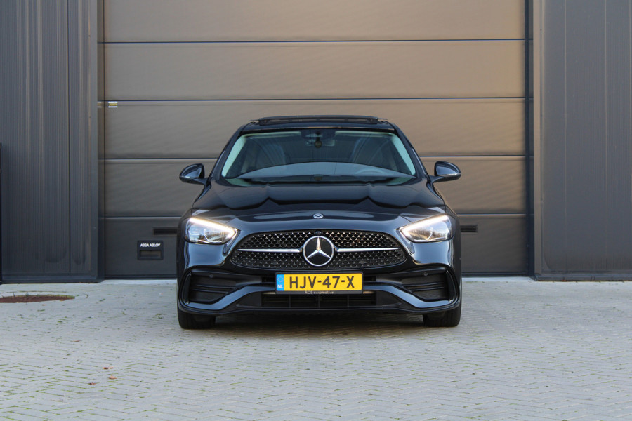 Mercedes-Benz C-Klasse 200 AMG Line | PANO | SFEER | CARPLAY | STOELVERWARMING | 19 INCH |