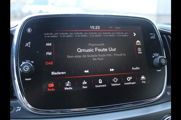 Fiat 500 0.9 TwinAir Turbo Sport | MAT GROEN | 105 PK | NAVIGATIE | LEDEREN BEKLEDING |