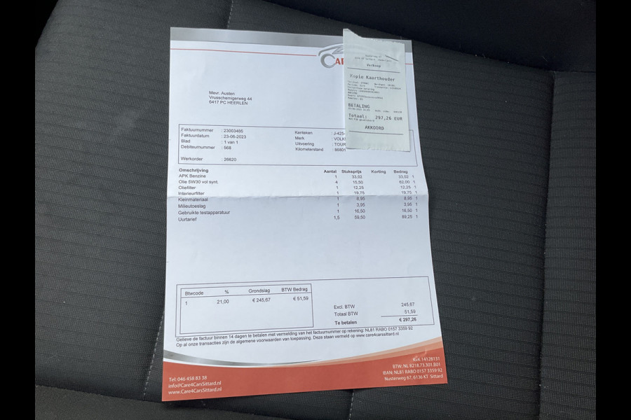 Volkswagen Touran 1.4 TSI 150pk Comfortline Stoel/Stuurverw. Carplay Adap.Cruise Nav/Cam Onderhouden!