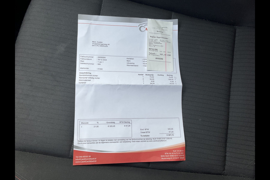 Volkswagen Touran 1.4 TSI 150pk Comfortline Stoel/Stuurverw. Carplay Adap.Cruise Nav/Cam Onderhouden!