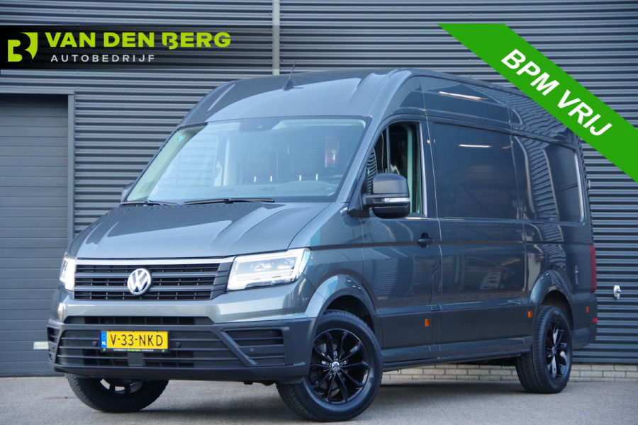 Volkswagen Crafter 35 2.0 TDI L3H3 MARGE, 140PK AUT. LED, CAMERA, ADAPT. CRUISE, AIRCO, CARPLAY, PARKEERSENSOREN,
