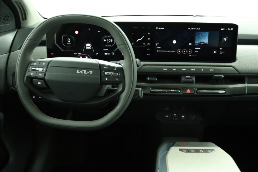 Kia EV3 Plus Advanced 81.4 kWh - Demo Automaat - Prijs incl. Inruilpremie - Schuif-/kanteldak - Stoel-/stuurverwarming - Blind Spot - Navigatie - Fabrieksgarantie tot 2032