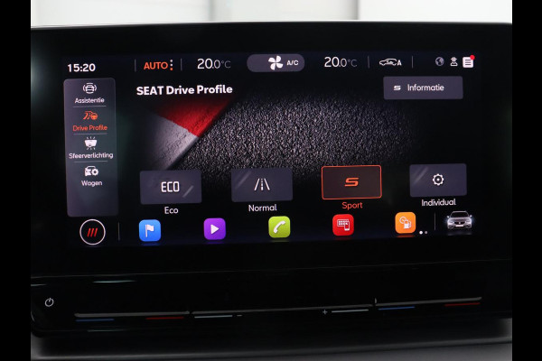 Seat Leon 1.5 TSI FR Launch Edition | Trekhaak | Adaptive cruise | Carplay | Navigatie | Full LED | DAB | Climate control | Parkeerhulp | Sfeerverlichting | Digital Cockpit