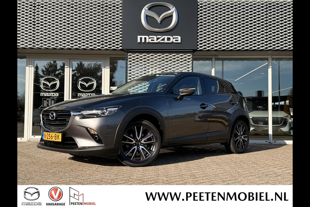 Mazda CX-3 2.0 SkyActiv-G 120 TS+ | APPLE/ANDROID CARPLAY | ACHTERUITRIJ CAMERA | LICHT EN REGEN SENSOREN |
