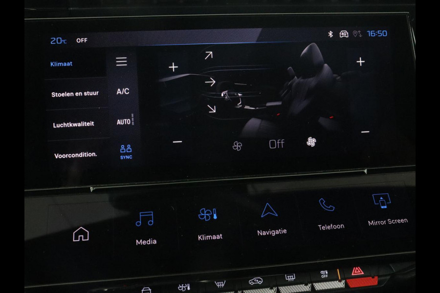 Peugeot 308 1.6 PHEV 225 GT | Panoramadak | Stoelverwarming | 360 Camera | Focal Sound | Adaptive cruise | Matrix LED | Keyless | Carplay | Navigatie | Leder/Alcantara | Dodehoek detectie | Plug In