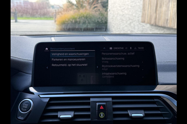 BMW X3 xDrive20i High Executive M-sport | Leren bekleding | Head-up display | Stoelverwarming | Cruise & climate control | Dodehoek en