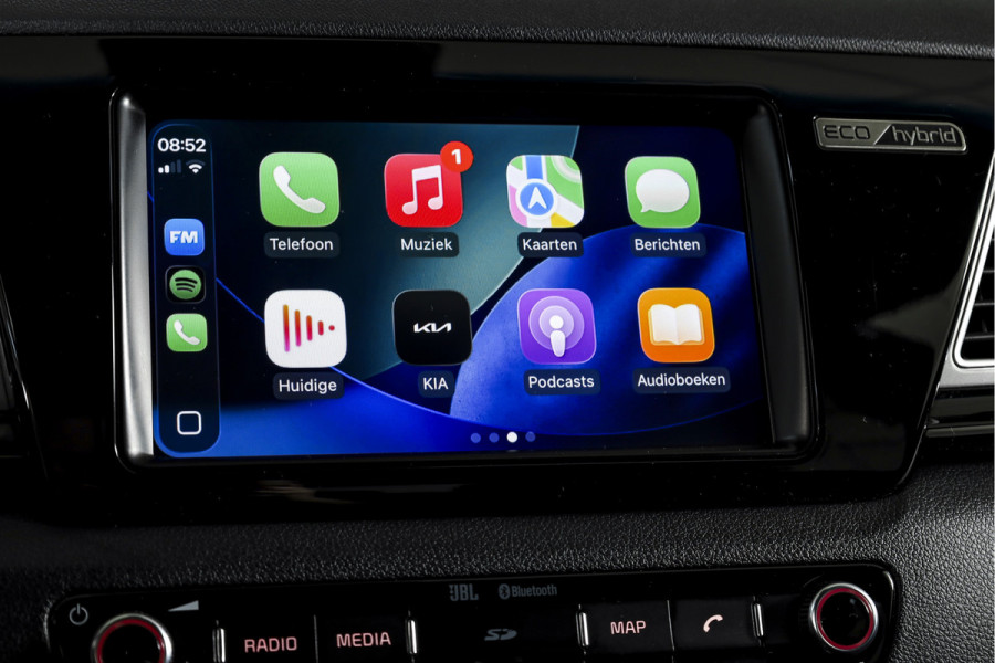 Kia Niro 1.6 GDi Hybrid 105 PK ExecutiveLine - Automaat | Adapt. Cruise | Stuur-+stoelverw. + Ventilatie | Elek. Stoel | PDC | Camera | NAV + App. Connect | ECC | Afn. Trekhaak | LM 18" |
