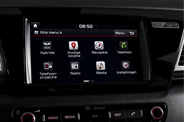 Kia Niro 1.6 GDi Hybrid 105 PK ExecutiveLine - Automaat | Adapt. Cruise | Stuur-+stoelverw. + Ventilatie | Elek. Stoel | PDC | Camera | NAV + App. Connect | ECC | Afn. Trekhaak | LM 18" |