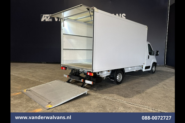 Peugeot Boxer 2.2 BlueHDi 141pk Bakwagen Laadklep Euro6 Airco | Cruisecontrol | 985kg laadvermogen Bijrijdersbank