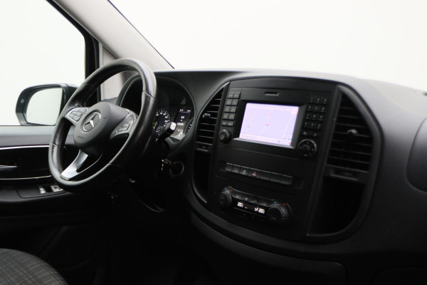 Mercedes-Benz Vito 116 CDI Automaat 3-Zits, Climate, Cruise, Navigatie, Bluetooth, PDC, LED, Side Steps, 19''