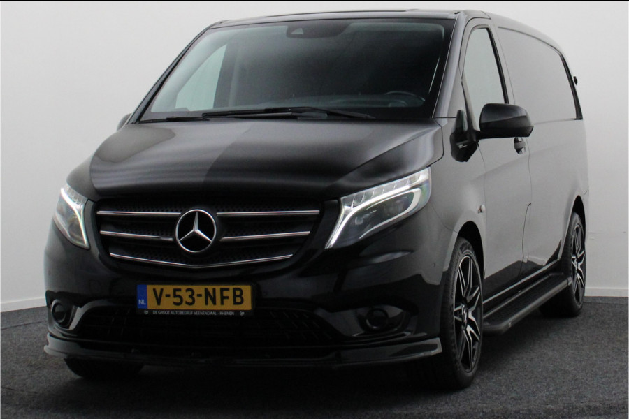 Mercedes-Benz Vito 116 CDI Automaat 3-Zits, Climate, Cruise, Navigatie, Bluetooth, PDC, LED, Side Steps, 19''