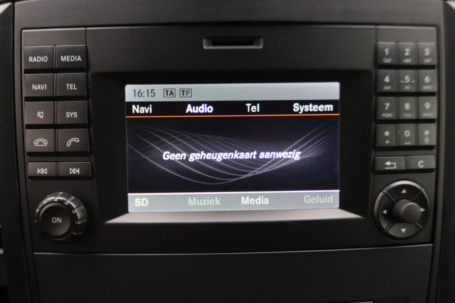 Mercedes-Benz Vito 116 CDI Automaat 3-Zits, Climate, Cruise, Navigatie, Bluetooth, PDC, LED, Side Steps, 19''
