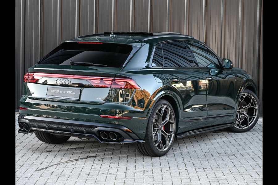 Audi Q8 60 TFSI e QUATTRO PRO LINE S COMPETITION | PANORAMADAK | 4 WIEL BESTURING | ALCANTARA HEMEL | AMBIANCE VERLICHTING | STOELMASSAG