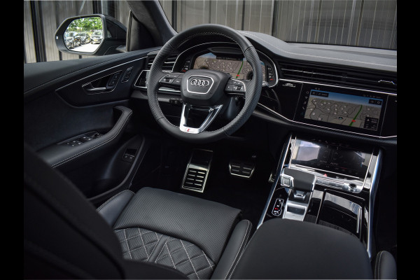 Audi Q8 60 TFSI e QUATTRO PRO LINE S COMPETITION | PANORAMADAK | 4 WIEL BESTURING | ALCANTARA HEMEL | AMBIANCE VERLICHTING | STOELMASSAG