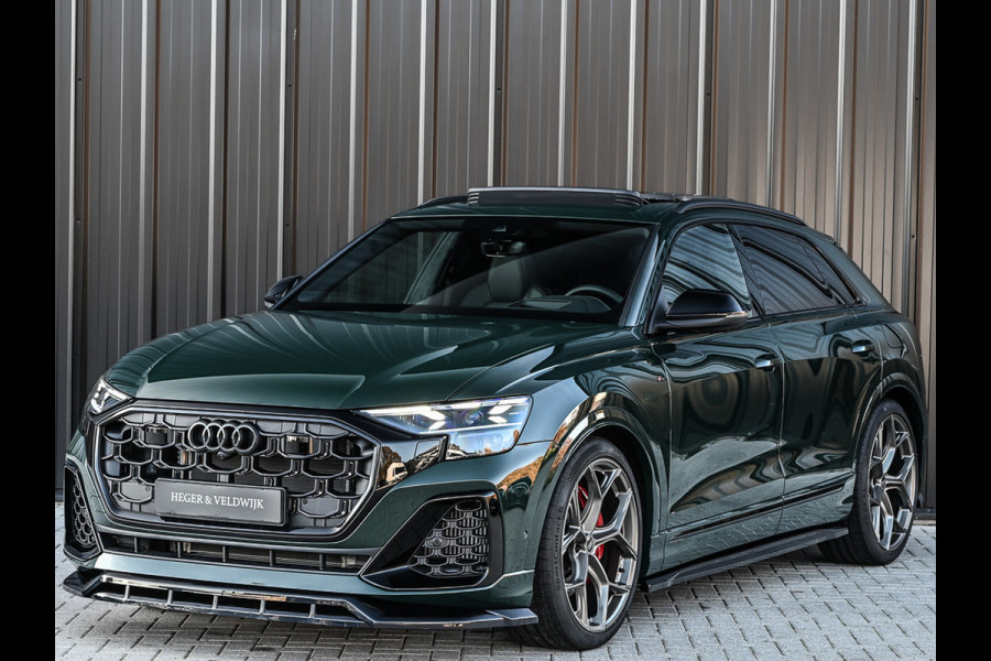 Audi Q8 60 TFSI e QUATTRO PRO LINE S COMPETITION | PANORAMADAK | 4 WIEL BESTURING | ALCANTARA HEMEL | AMBIANCE VERLICHTING | STOELMASSAG