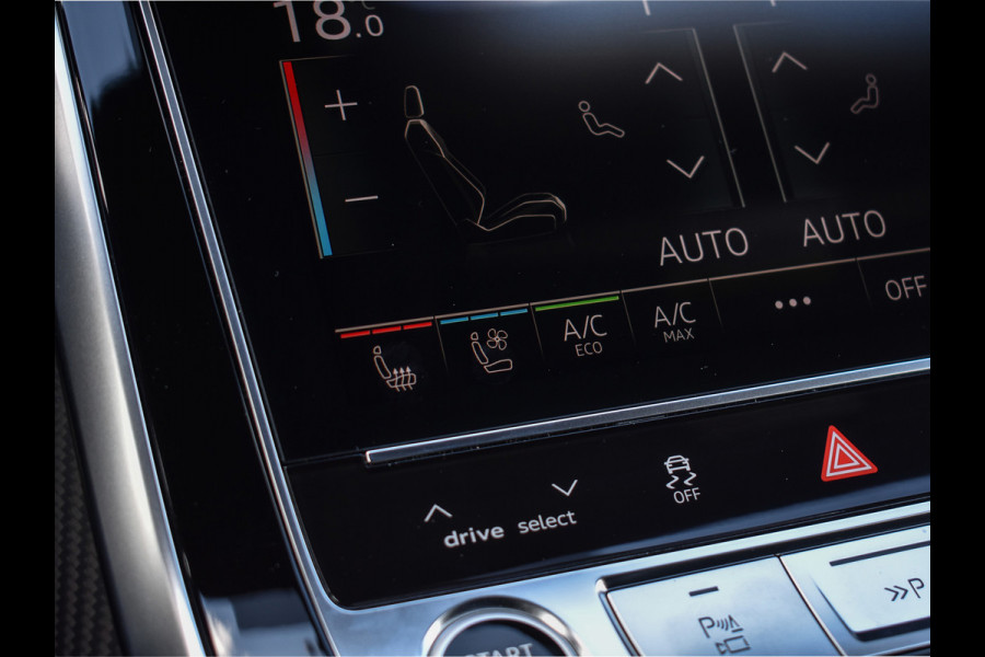 Audi Q8 60 TFSI e QUATTRO PRO LINE S COMPETITION | PANORAMADAK | 4 WIEL BESTURING | ALCANTARA HEMEL | AMBIANCE VERLICHTING | STOELMASSAG