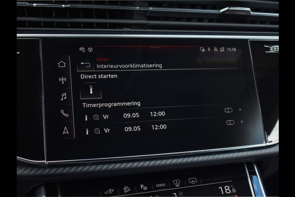Audi Q8 60 TFSI e QUATTRO PRO LINE S COMPETITION | PANORAMADAK | 4 WIEL BESTURING | ALCANTARA HEMEL | AMBIANCE VERLICHTING | STOELMASSAG