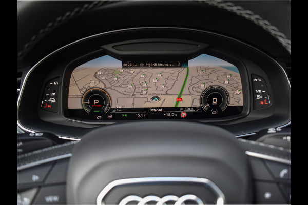 Audi Q8 60 TFSI e QUATTRO PRO LINE S COMPETITION | PANORAMADAK | 4 WIEL BESTURING | ALCANTARA HEMEL | AMBIANCE VERLICHTING | STOELMASSAG